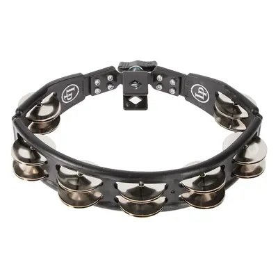 Latin Percussion Cyclops Tambourine Steel Jingles Black Mountable