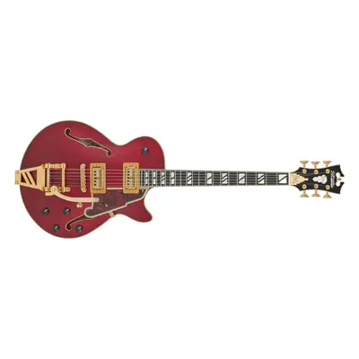 D'Angelico Deluxe Bob Weir 3 Satin Trans Wine