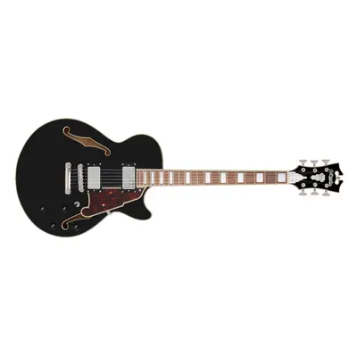 D'Angelico Premier SS Solid Black