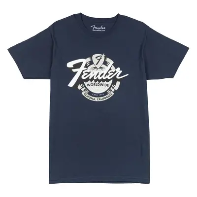 Fender World Wide Tee Vintage Navy XL