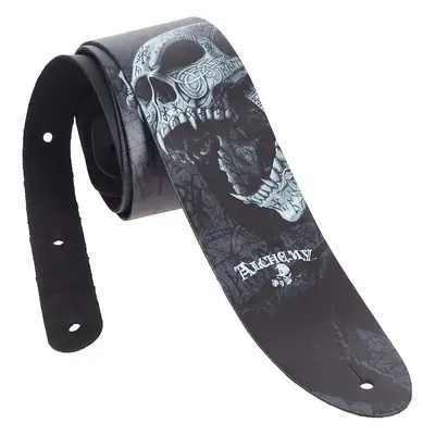 Perri's Leathers 11024 ALCHEMY Guitar Strap Berserker Skull