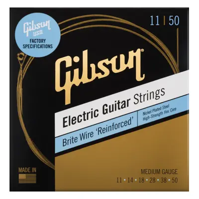 Gibson Brite Wire Reinforced Electric Gutar Strings Medium