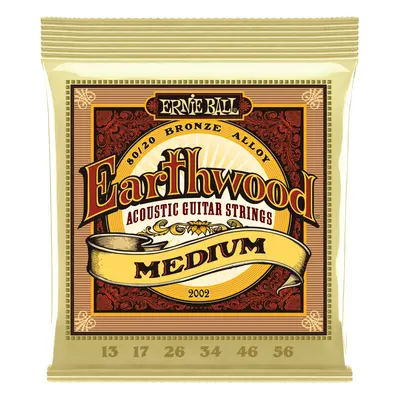 Ernie Ball 2002 Earthwood 80/20 Bronze Medium