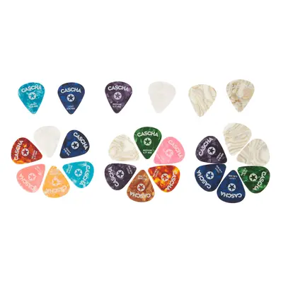 Cascha Guitar Pick Set 24