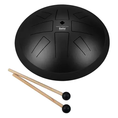 Sela 10" Melody Tongue Drum Black (kicsomagolt)