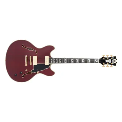 D'Angelico Deluxe DC Trans Wine