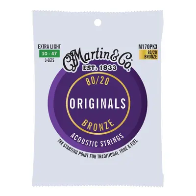 Martin Originals Extra Light 3-Pack