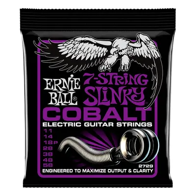 Ernie Ball 2729 Cobalt 7-String Power Slinky