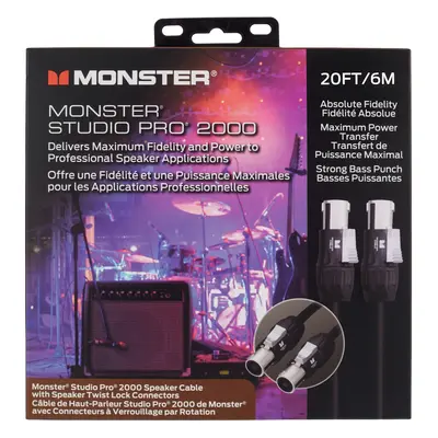 Monster Studio Pro 2000 20' Speaker Cable (kicsomagolt)