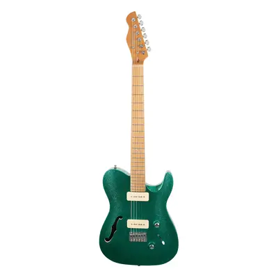 Chapman Guitars ML3 Semi Hollow Pro Traditional Aventurine Green Spark