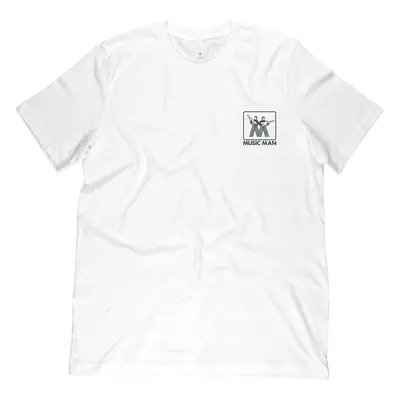 Music Man Vintage Logo White T-Shirt M