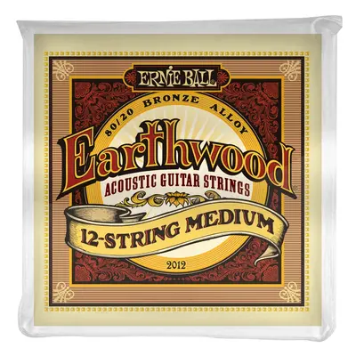 Ernie Ball 2012 Earthwood 80/20 Bronze 12-String Medium