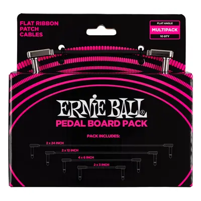 Ernie Ball Flat Ribbon Cables Pedalboard Multi-Pack