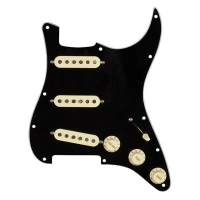 Fender Pre-Wired Pickguard, Strat SSS FAT 50'S BWB