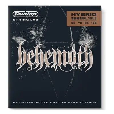 Dunlop Behemoth Hybrid Wound Nickel Bass Strings 50-105