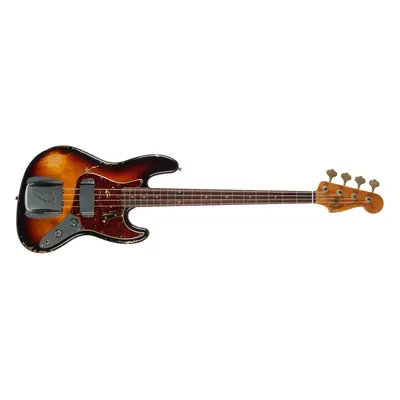 Fender Custom Shop 61 Jazz Bass Heavy Relic 3-Color Sunburst