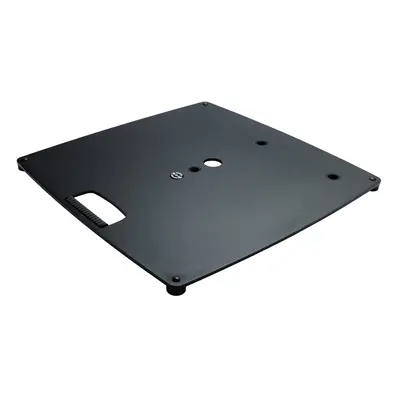 K&M 26716 Base plate L (3 x M20) Black