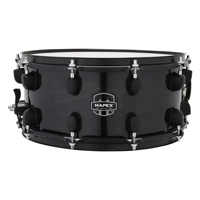 Mapex 14" x 6.5" MPX Maple/Poplar Hybrid Shell Transparent Midnight Bl