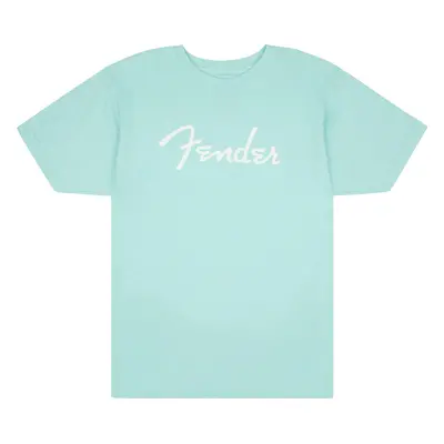 Fender Spaghetti Logo T-Shirt Daphne Blue - XL