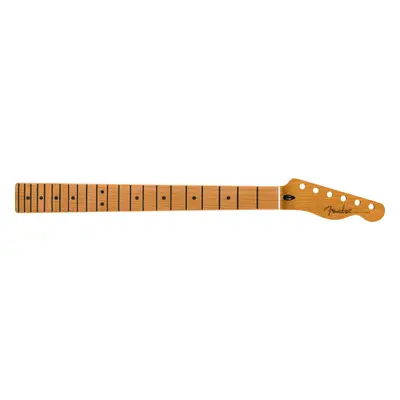 Fender Satin Roasted Maple Telecaster Neck, Maple, Flat Oval Shape