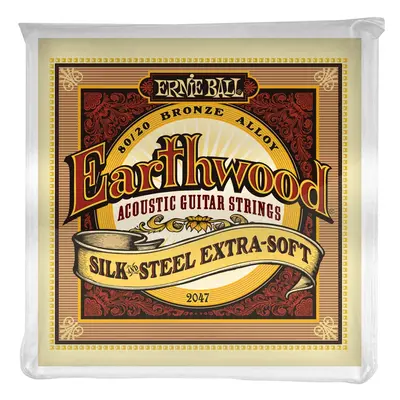 Ernie Ball 2047 Earthwood Silk & Steel Extra Soft