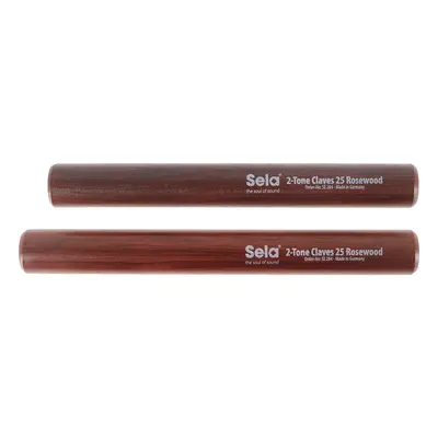 Sela 2-Tone Claves 25 Rosewood