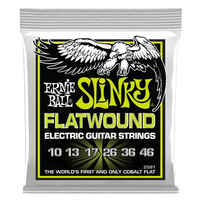 Ernie Ball 2591 Regular Slinky Flatwound