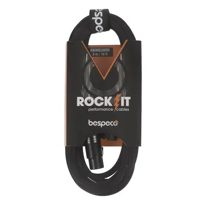 Bespeco ROCKIT Microphone Cable XLR M - XLR F 3 m