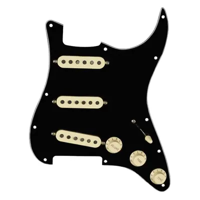 Fender Pre-Wired Pickguard, Strat SSS TX MEX BWB