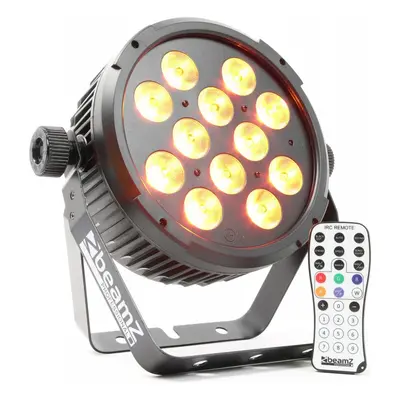 BeamZ LED FlatPAR BT300 reflektor 12x10W RGBAW-UV