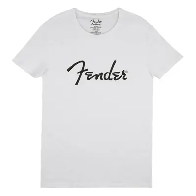 Fender Spaghetti Logo T-Shirt White L