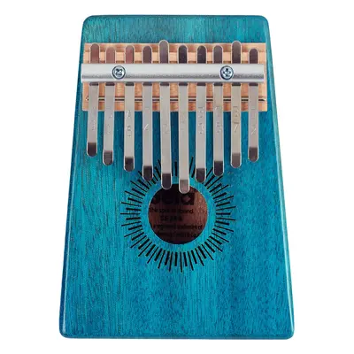 Sela Kalimba Mahogany 10 Blue