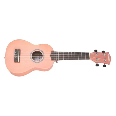 Cascha HH 3968 Soprano Ukulele Pink Set