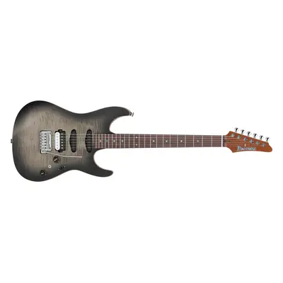 Ibanez Tom Quayle TQM2 Charcoal Black Burst Flat