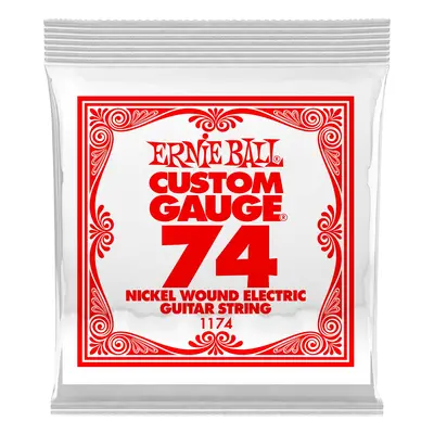 Ernie Ball 1181 Nickel Wound Single .074