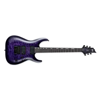 ESP LTD H-1000 Evertune QM See Thru Purple Sunburst