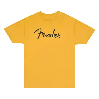 Fender Spaghetti Logo T-Shirt Butterscotch Blonde - XL