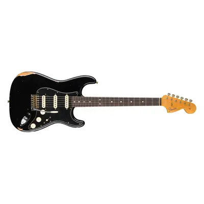 Fender Custom Shop 67 Strat HSS Relic Aged Black