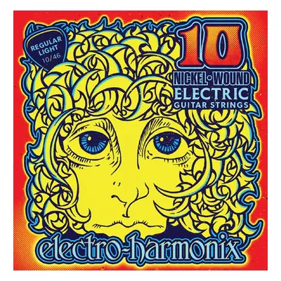 Electro-Harmonix Nickel Wound Electric Guitar Strings 10 Regular Light