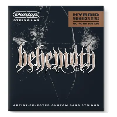 Dunlop Behemoth Hybrid Wound Nickel Bass Strings 50-125 5-String