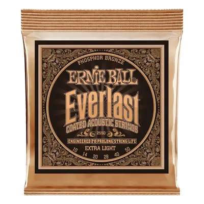 Ernie Ball 2550 Everlast Phosphor Bronze Extra Light