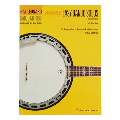 MS Hal Leonard Banjo Method: More Easy Banjo Solos