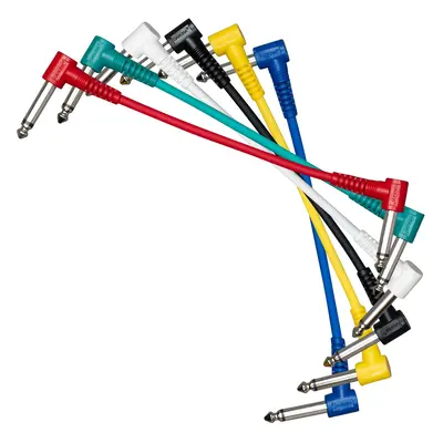 Cascha Standard Line Patch Cable 6 pack 15 cm