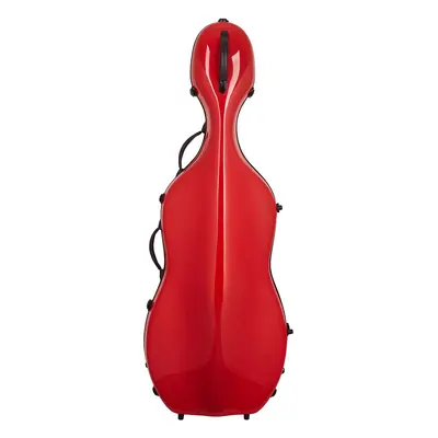 Bacio Instruments Fiberglass Cello Case RD 4/4