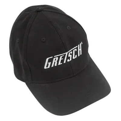 Gretsch Flexfit Hat, Black Black S/M