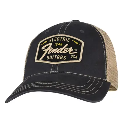 Fender Transition Logo Patch Hat,Blk/Stone