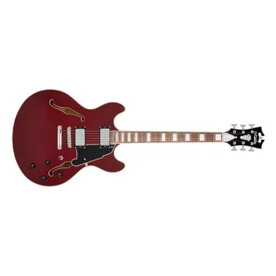 D'Angelico Premier DC Burnt Red