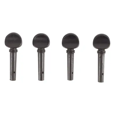 Dowina Violin Pegs Ebony Set 1/4