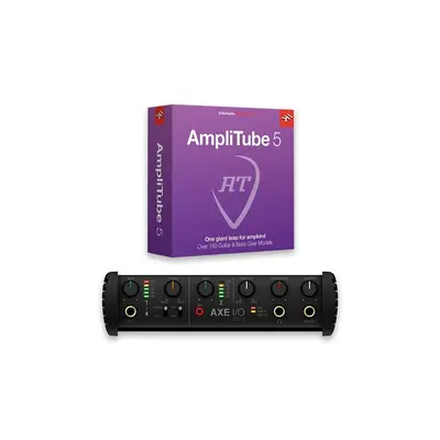 IK Multimedia AXE I/O Solo + AmpliTube 5 Bundle