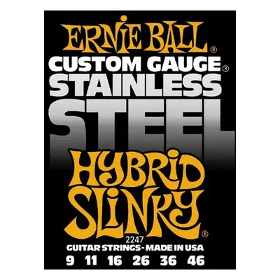 Ernie Ball 2247 Stainless Steel Hybrid Slinky